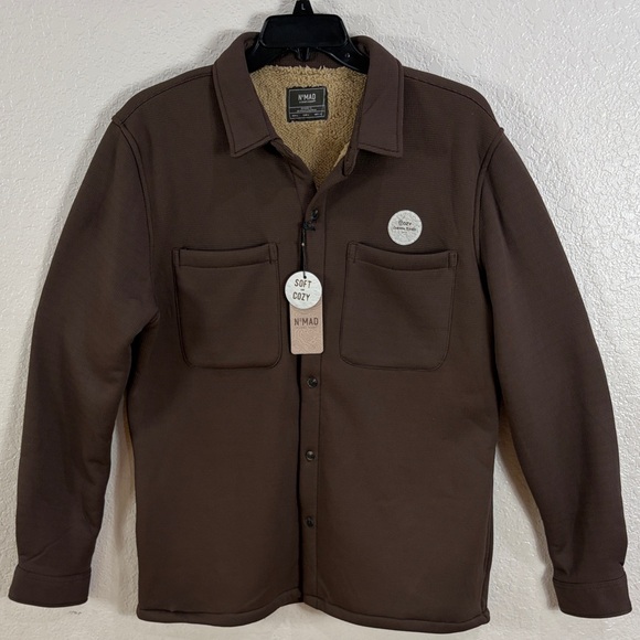 Nomad Other - NoMAD by Craft +Flow,CozySherpa ,Men's Brown Jacket